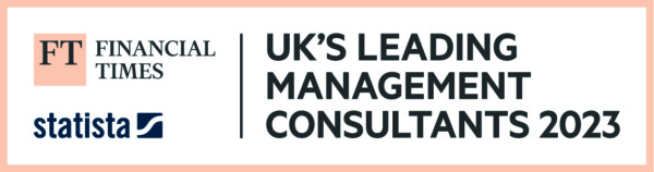 Financial Times UK's Leading Management 2023 logo